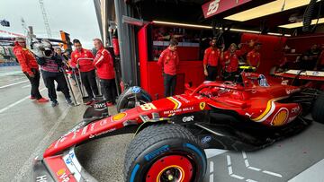 Carlos Sainz (Ferrari SF-24). Zandvoort, Países Bajos. F1 2024.