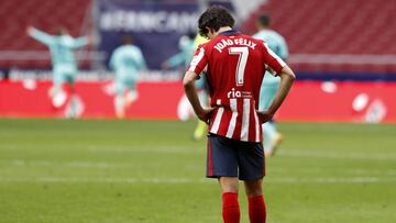 João Félix se lamenta tras el segundo gol del Levante.