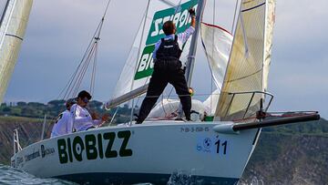 La tripulación del 'Biobizz'