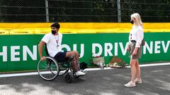 Juan Manuel Correa, en Spa-Francorchamps. 