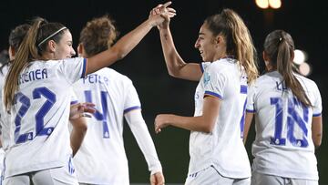 Athenea y Olga Carmona, del Real Madrid femenino.