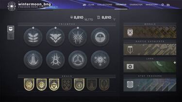 Bungie modificará los Triunfos de Destiny 2 de cara a Más allá de la Luz