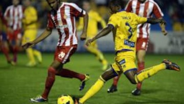 Ramalho, en un partido con el Girona.