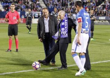 Homenaje a Félix González, socio número 8 del Leganés.