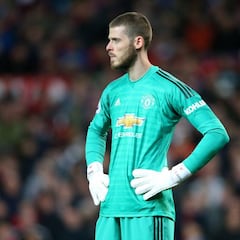 De Gea pierde crédito en Inglaterra: "Le fallan los pies"