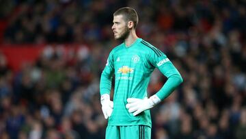 De Gea pierde crédito en Inglaterra: "Le fallan los pies"