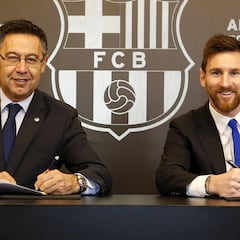 Renovar a Messi sigue pendiente