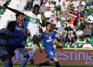 Boakye marca el 1-0.