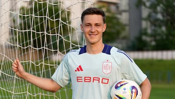 Beñal Turrientes, posa para AS en Bratislava.