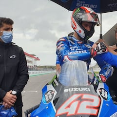 "Los adelantamientos de Rins son ahora más definitivos"