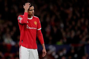 Raphael Varane (Manchester United): 1.620.000 euros por mes

