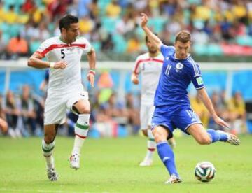 Edin Dzeko puso el 1-0 en el marcador.