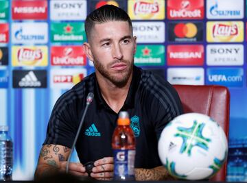 Rueda de prensa de Sergio Ramos.