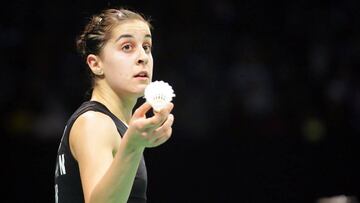 Carolina Marín cayó derrotada en primera ronda del Abierto de Indonesia.