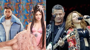 Anuel y otras colaboraciones polémicas de Shakira
