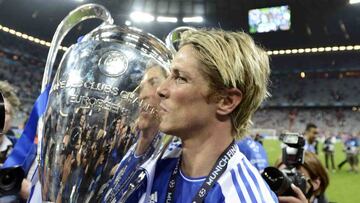 Torres, con la Champions League de 2012.