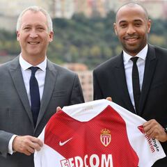 Thierry Henry ya luce como nuevo entrenador del Mónaco