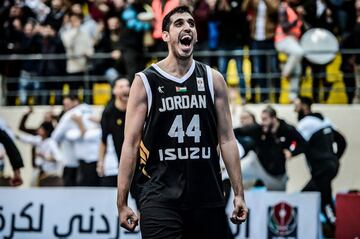 El jugador de Jordania Ahmad Al Dwairi.
