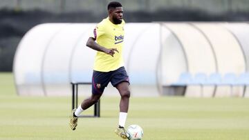 Umtiti y Mingueza se refugian ante la tempestad