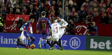 1-1. Messi anotó el gol del empate.