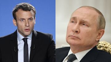 Macron señala “un gran error” de Putin