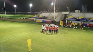 La Selección Colombia trabajó con 22 jugadores en Barranquilla antes del primer juego de Eliminatorias antes Venezuela.