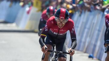 Egan Bernal, corredor de Ineos.