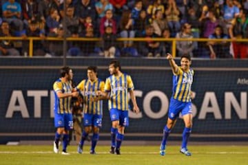 El central ex América juega con el Atlético San Luis. Tiene 31 años. 