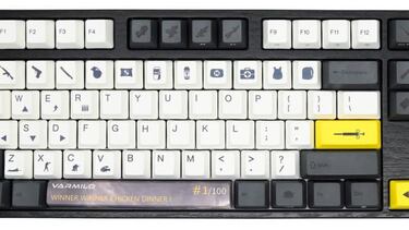 Así es el teclado mecánico especialmente diseñado para PUBG