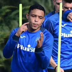 Luis Fernando Muriel se reintegra a entrenamientos con Atalanta