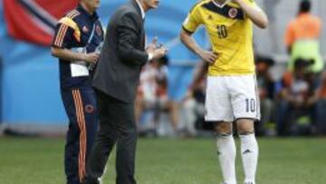 En la era Pékerma, James se ha perdido 6 juegos con la Selección: 5 amistosos y 1 de Eliminatoria.