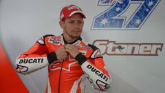 Casey Stoner, probador de Ducati.