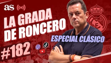 Roncero reacciona a la derrota del Real Madrid en el Cl¨¢sico y contesta a los usuarios de AS en directo | ¡®La Grada de Roncero¡¯, en vivo