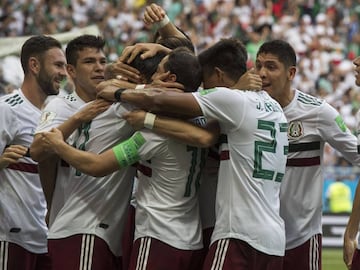 Juan Carlos Osorio, t&eacute;cnico de la Selecci&oacute;n Mexicana, ha utilizado a 16 jugadores distintos durante los dos primeros juegos de Rusia 2018.