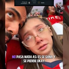 Niña llora y se hace viral porque nunca ha visto ganar a Chivas