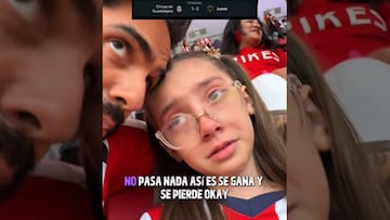 Niña llora y se hace viral porque nunca ha visto ganar a Chivas