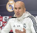 Zidane: "Mañana no va a tener minutos, tiene que trabajar"