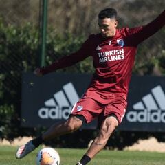 River cerró la semana de entrenamientos en Ezeiza