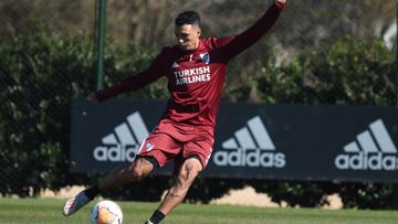 River cerró la semana de entrenamientos en Ezeiza