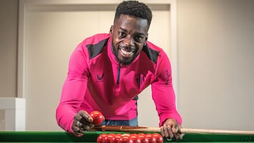 29/12/23 Entrevista al delantero del Athletic Club DE BILBAO 
Iñaki Williams 