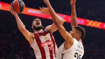 Estrella Roja - Real Madrid, en directo: Euroliga 2025 hoy en vivo