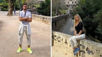 Luka Jovic y Sofija Milosevic: las fotos en Portugal que confirman su relación