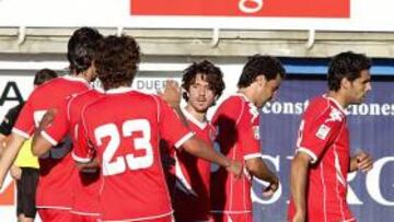 <b>SIN BRILLO. </b>Los pucelanos se impusieron por la mínima a la Arandina, de Tercera División.