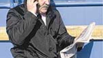 <b>MARCHA. </b>Rodríguez podría irse si Antón deja el Alavés.