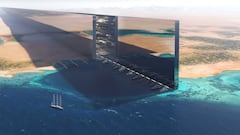 Arabia Saudí diseña la ciudad del futuro: dos espejos de 170 kilómetros en mitad del desierto
