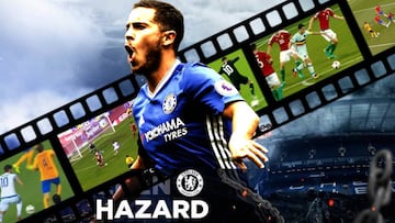 Lo mejor de Hazard: hay un gol al Barcelona que firmaría Messi