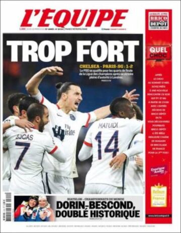 Portadas de la prensa mundial