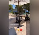 Georgina arrasa en Instagram enseñando su gimnasio de lujo con espectaculares vistas