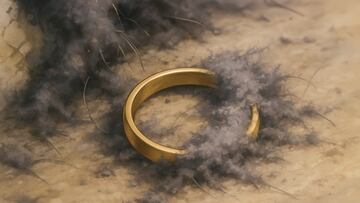 Lost ring - artist's impression