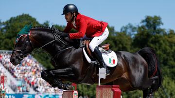Andrés Azcárraga clasifica a la final de salto individual ecuestre